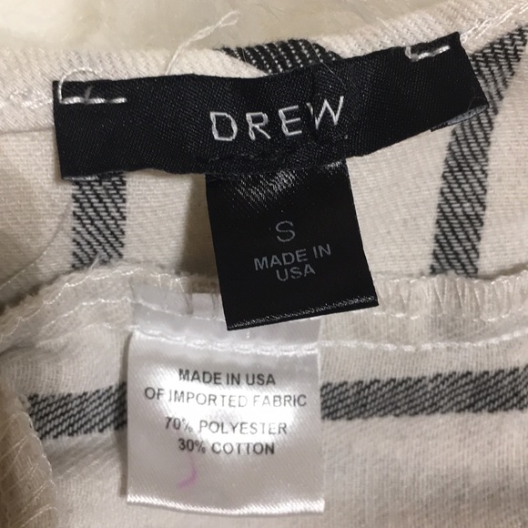 Anthropologie | Drew Black/White Stripes Jumpsuit - Picture 14 of 16